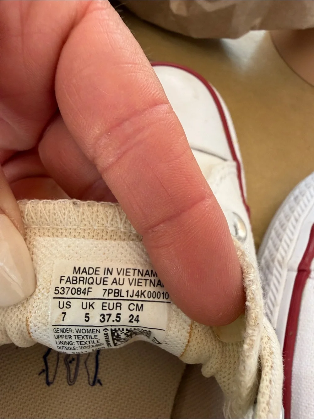 Converse All Stars design insole